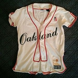 Blue Marlin, Tops, Oakland Athletic Larks Jersey